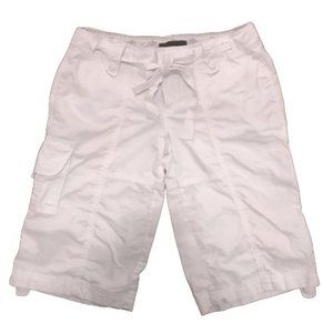 UB JEANS Tie Waist Cargo Shorts